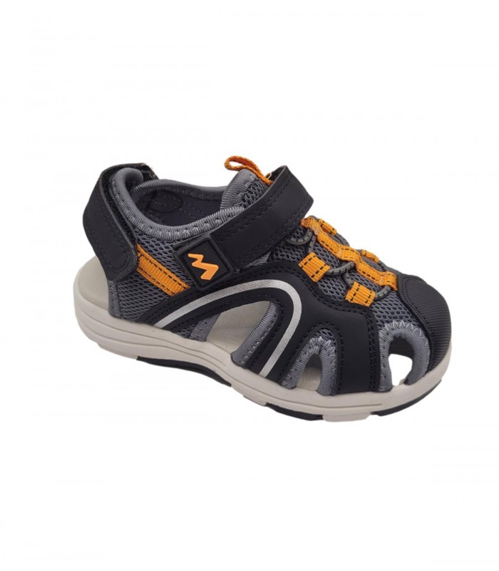 Πέδιλο για αγόρι με κλειστή μύτη μπροστά σε μαύρο χρώμα