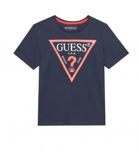 Μπλούζα basic Guess Μπλε Χρώμα
