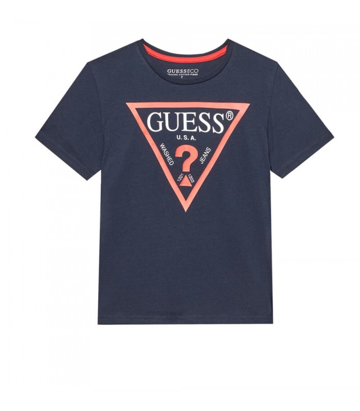 Μπλούζα basic Guess Μπλε Χρώμα