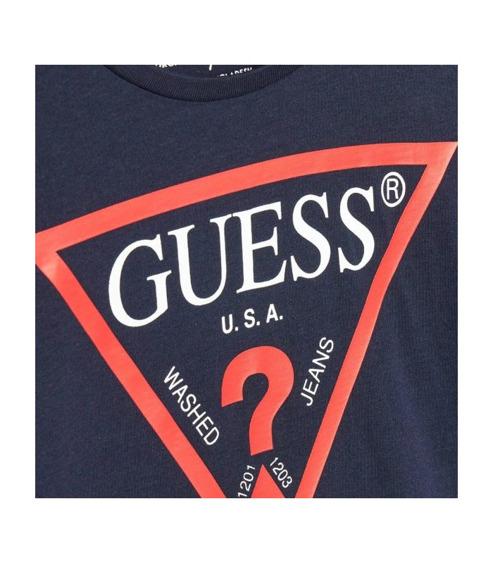 Μπλούζα basic Guess Μπλε Χρώμα