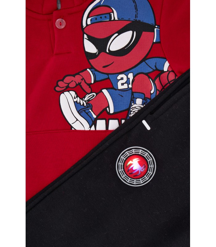 Σετ φόρμας spiderman της εταιρείας Sprint με φωτάκι στο παντελόνι