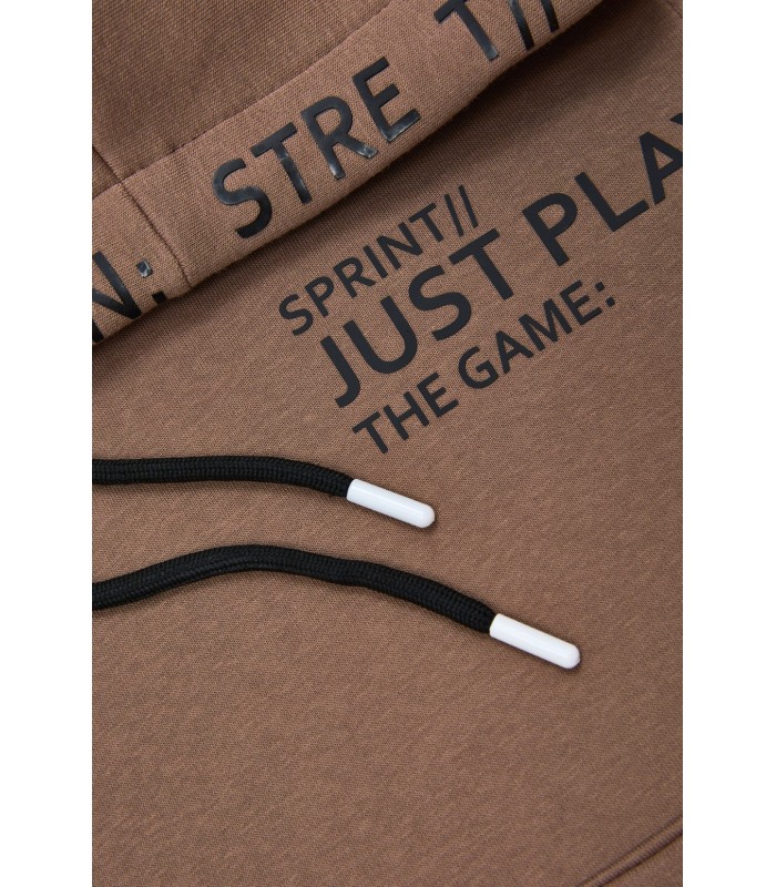 Σετ φόρμα Sprint σε καφέ χρώμα
