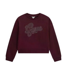 Μπλούζα φούτερ Guess strass