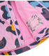 Κοριτσίστικο αδιάβροχο με animal print και κουκούλα
